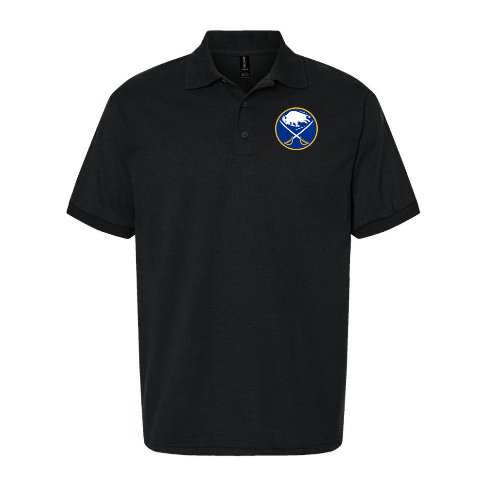 Men's Buffalo Sabres Dry Blend Polo - Black