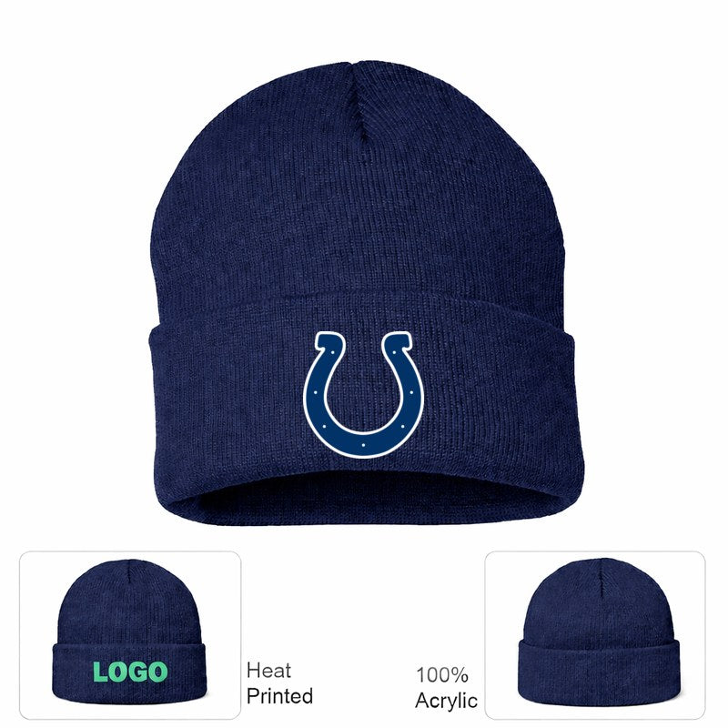 Indianapolis Colts Navy Beanie Hat