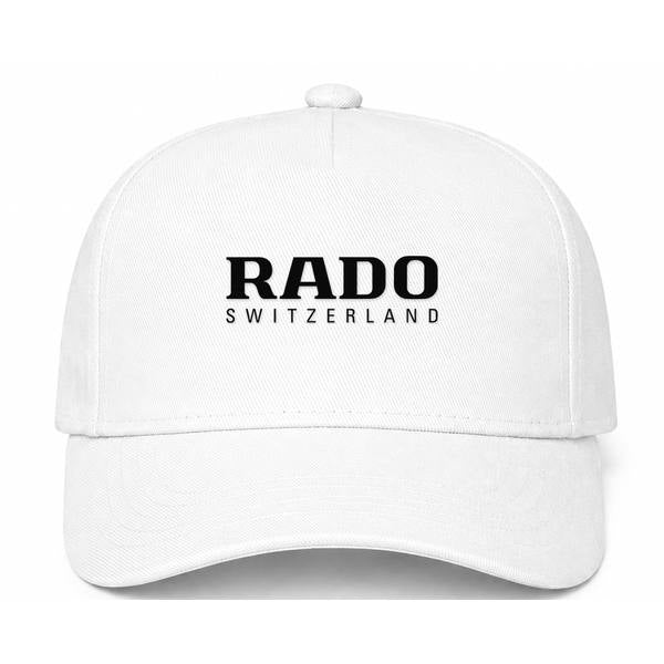 Rado Logo White Dad Baseball Cap Hat