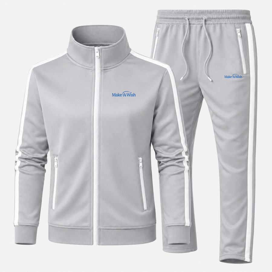 Make A Wish tracksuit in Gray
