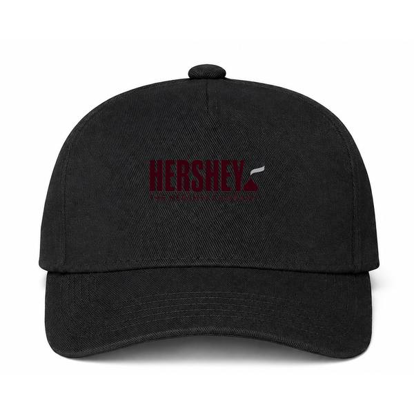 Hershey's Logo Black Dad Baseball Cap Hat
