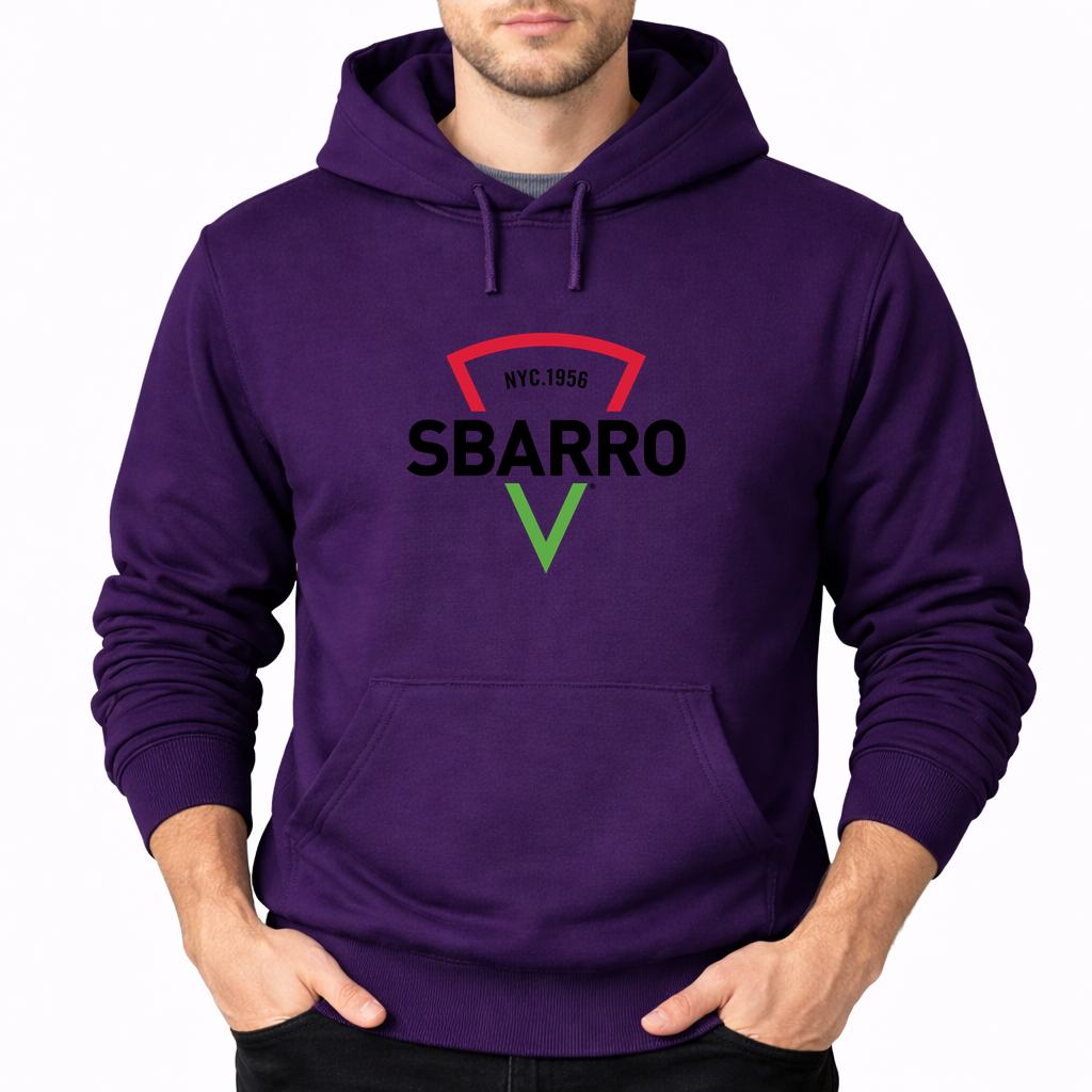 Men's Sbarro Pullover Hoodie - Purple