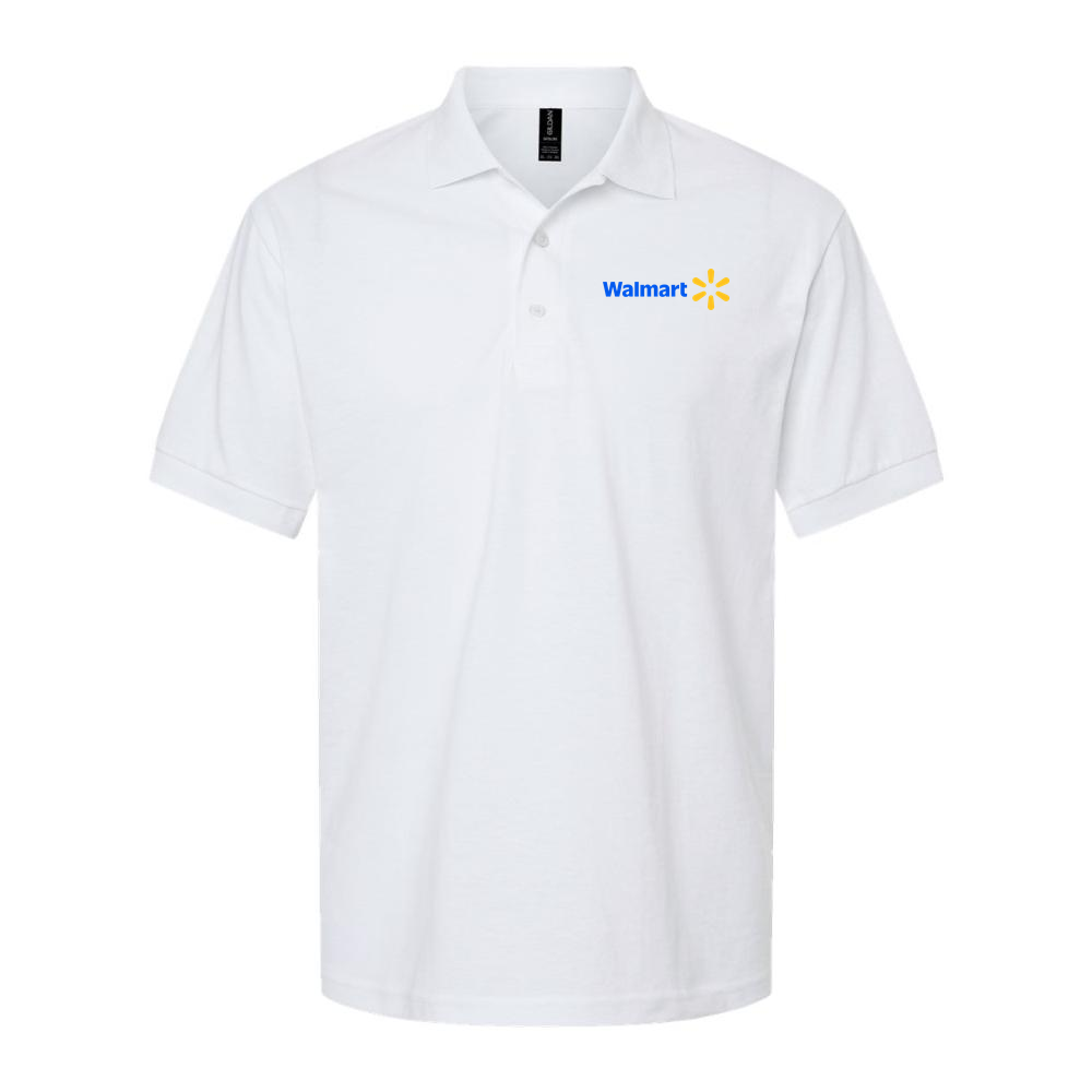 Men's Walmart Dry Blend Polo - White