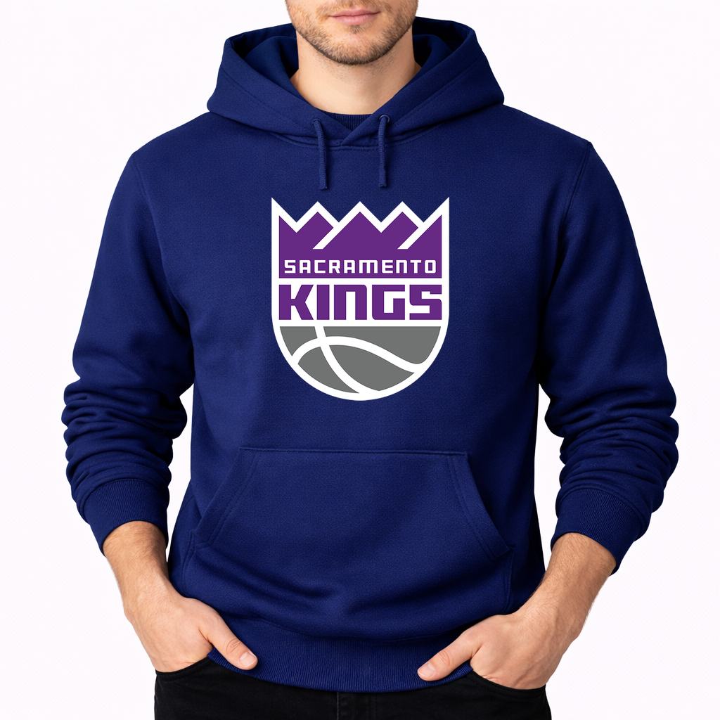 Men's Sacramento Kings Pullover Hoodie - Navy