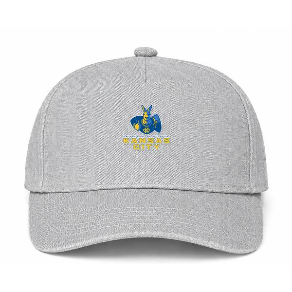 UMKC Kangaroos Logo Gray Dad Baseball Cap Hat