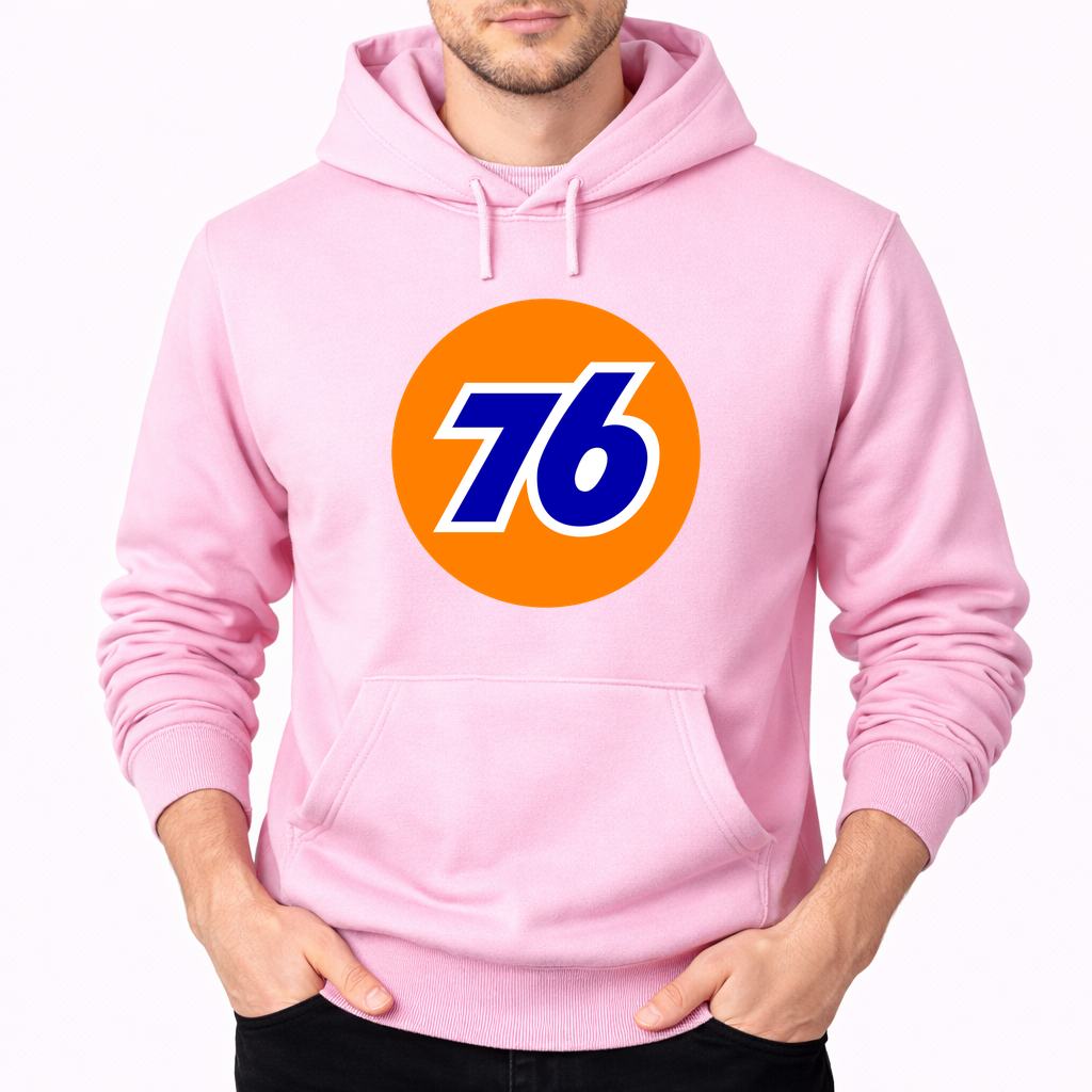 Men's 76 Pullover Hoodie - Pink