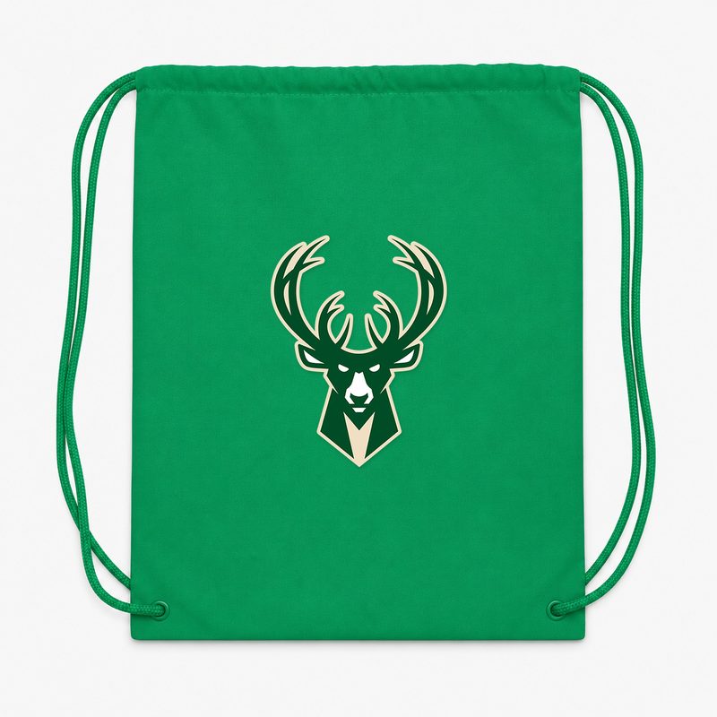 Milwaukee Bucks Drawstring Bag - Green