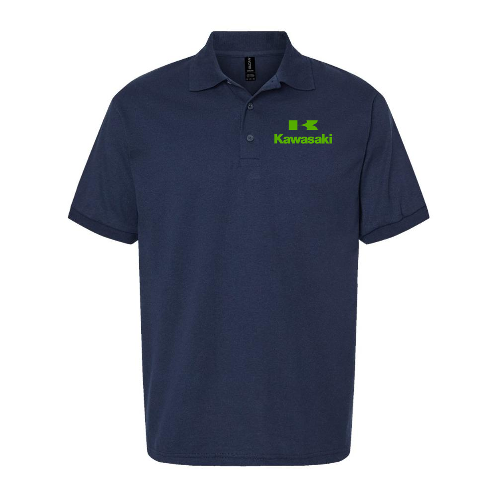 Men's Kawasaki Dry Blend Polo - Navy
