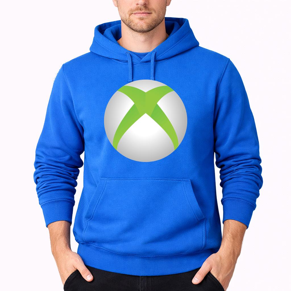 Men's Xbox Gaming Pullover Hoodie - Azure