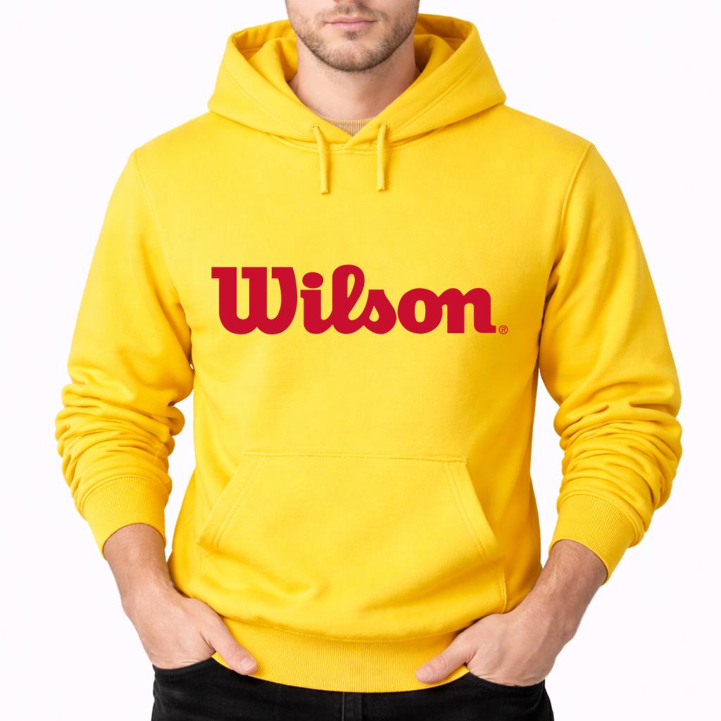 Men's Wilson Pullover Hoodie - Yellow