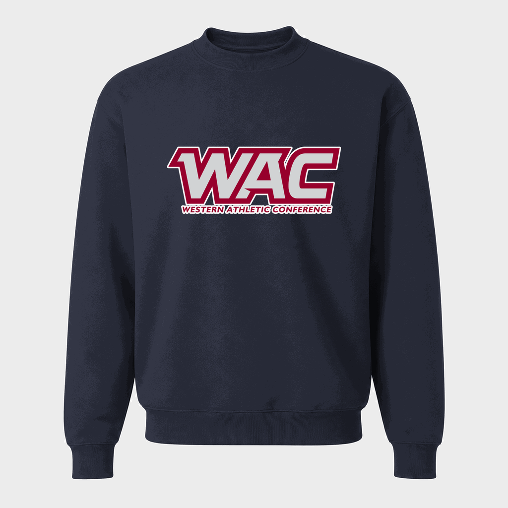Men's Western Athletic Conference Crewneck Sweatshirt - Navy