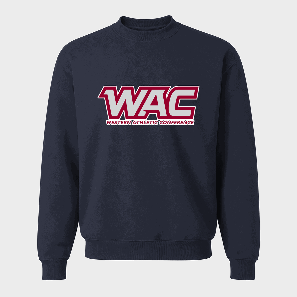 Men's Western Athletic Conference Crewneck Sweatshirt - Navy
