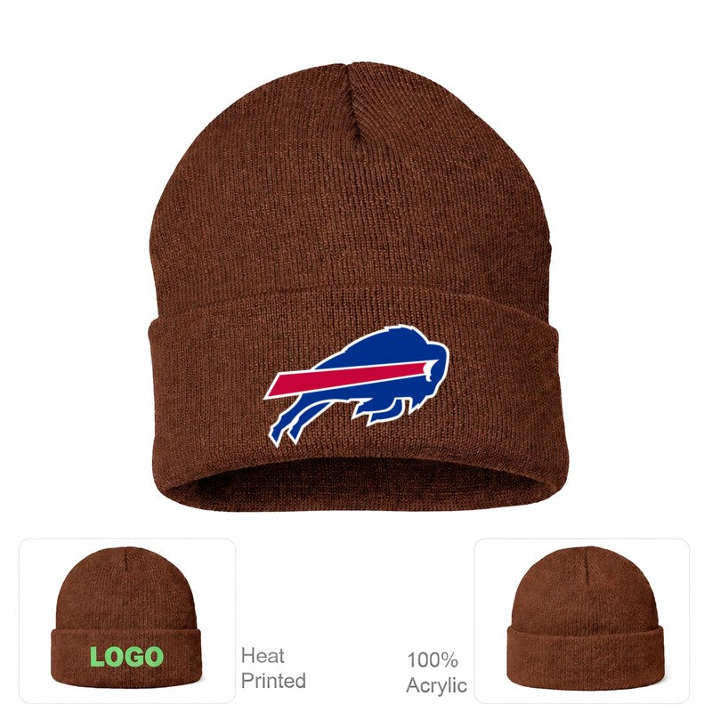 Buffalo Bills Brown Beanie Hat