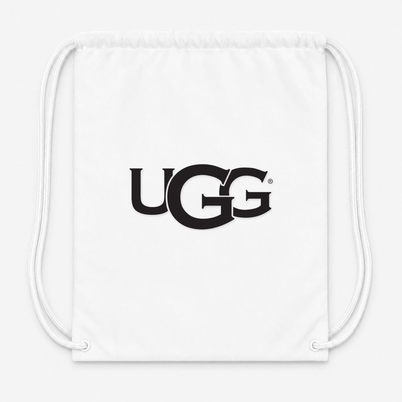 UGG Drawstring Bag - White
