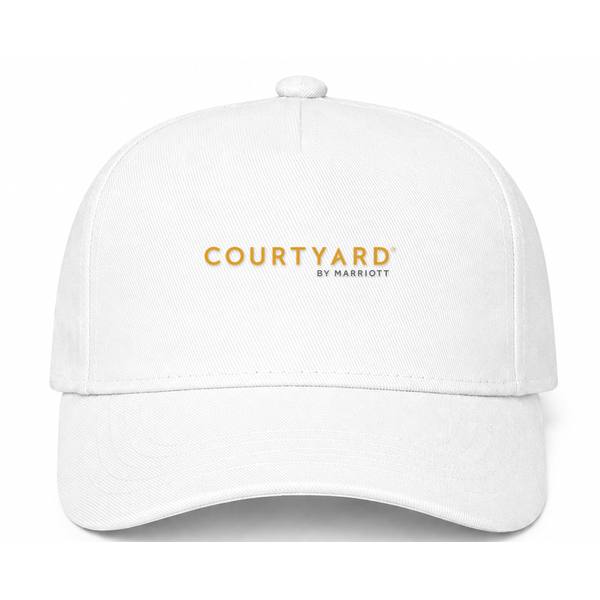 Courtyard by Marriott Logo White Dad Baseball Cap Hat