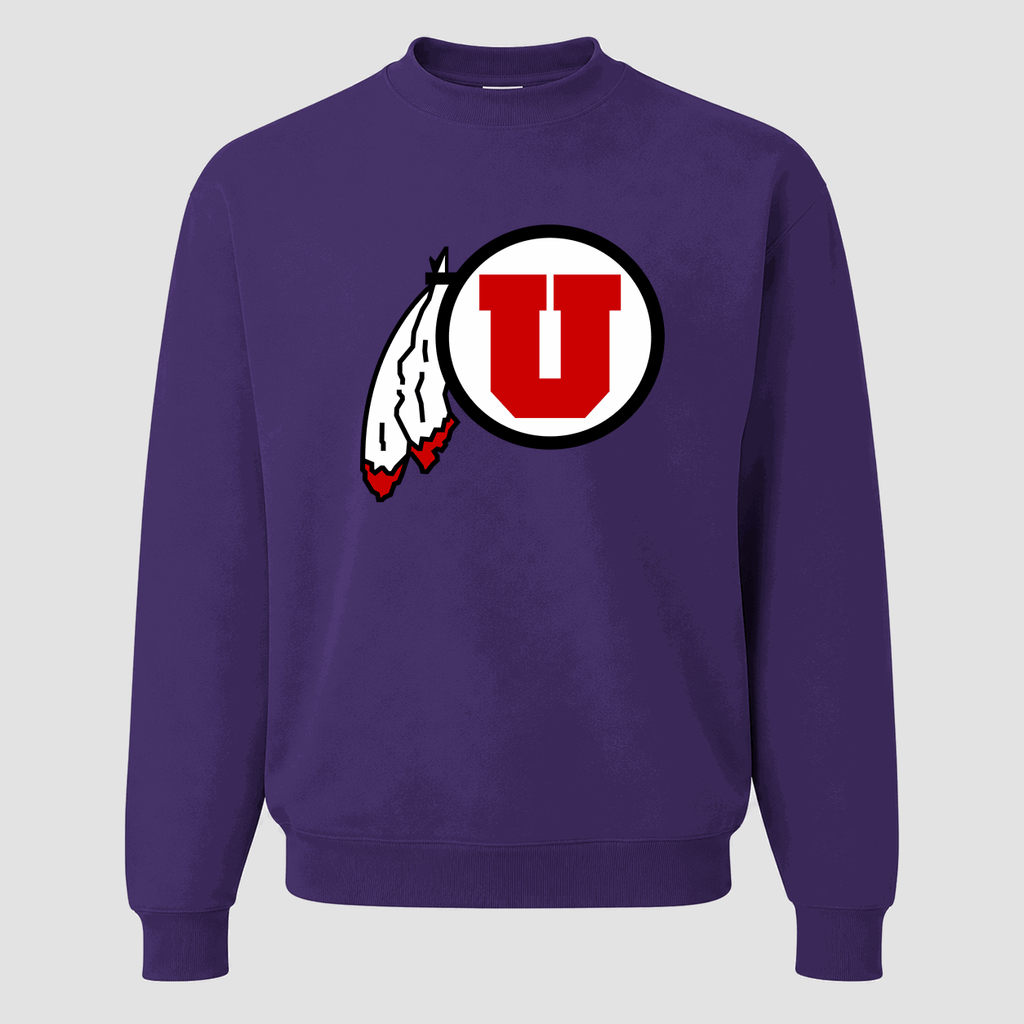 Men's Utah Utes Crewneck Sweatshirt - Purple