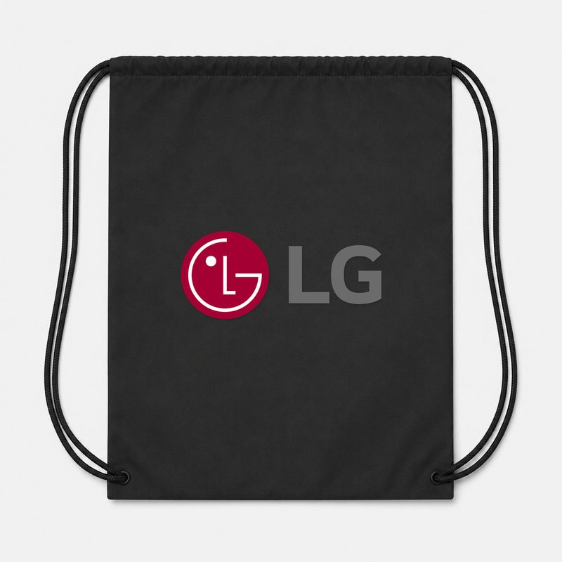 LG Drawstring Bag - Black