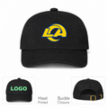 Los Angeles Rams Black Baseball Cap Hat