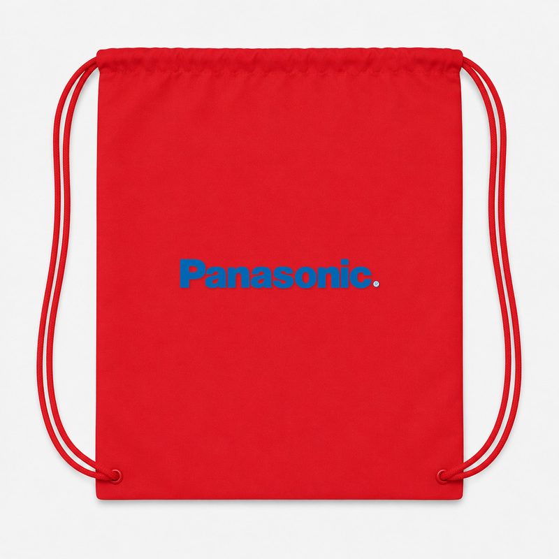 Panasonic Drawstring Bag - Red