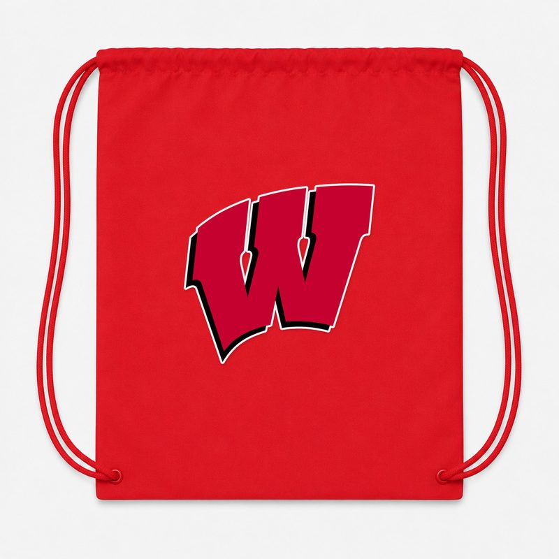 Wisconsin Badgers Drawstring Bag - Red