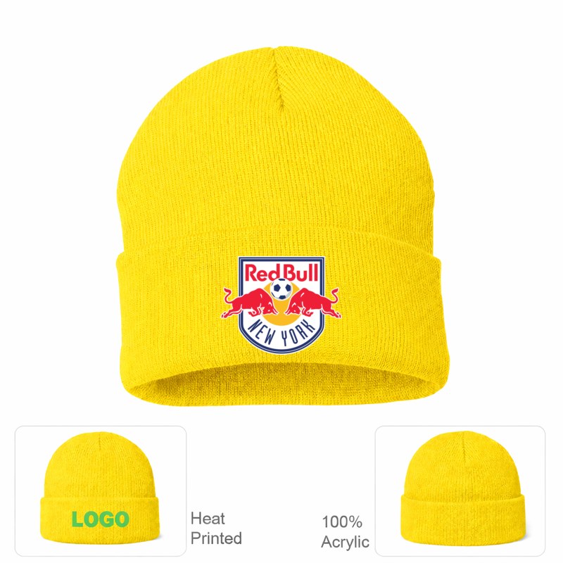 New York Red Bulls Yellow Beanie Hat