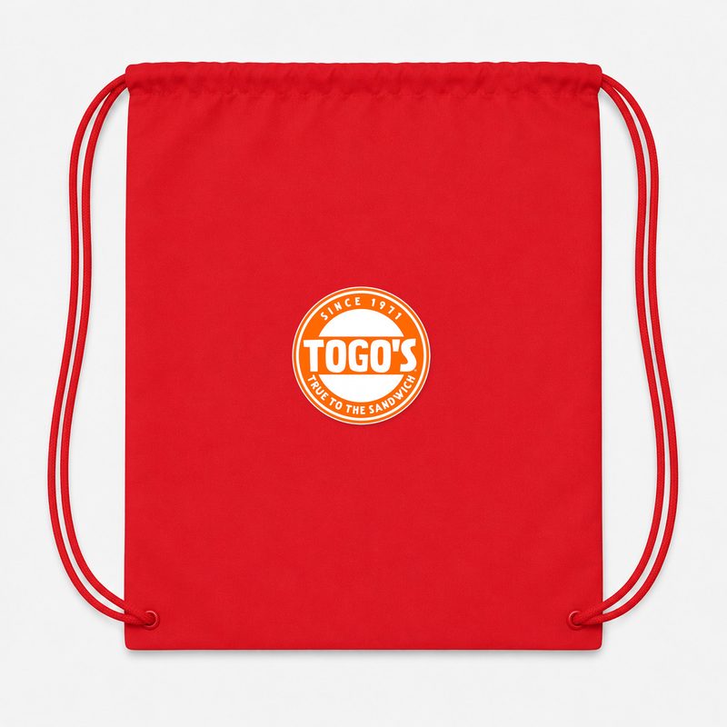 Togos Drawstring Bag - Red