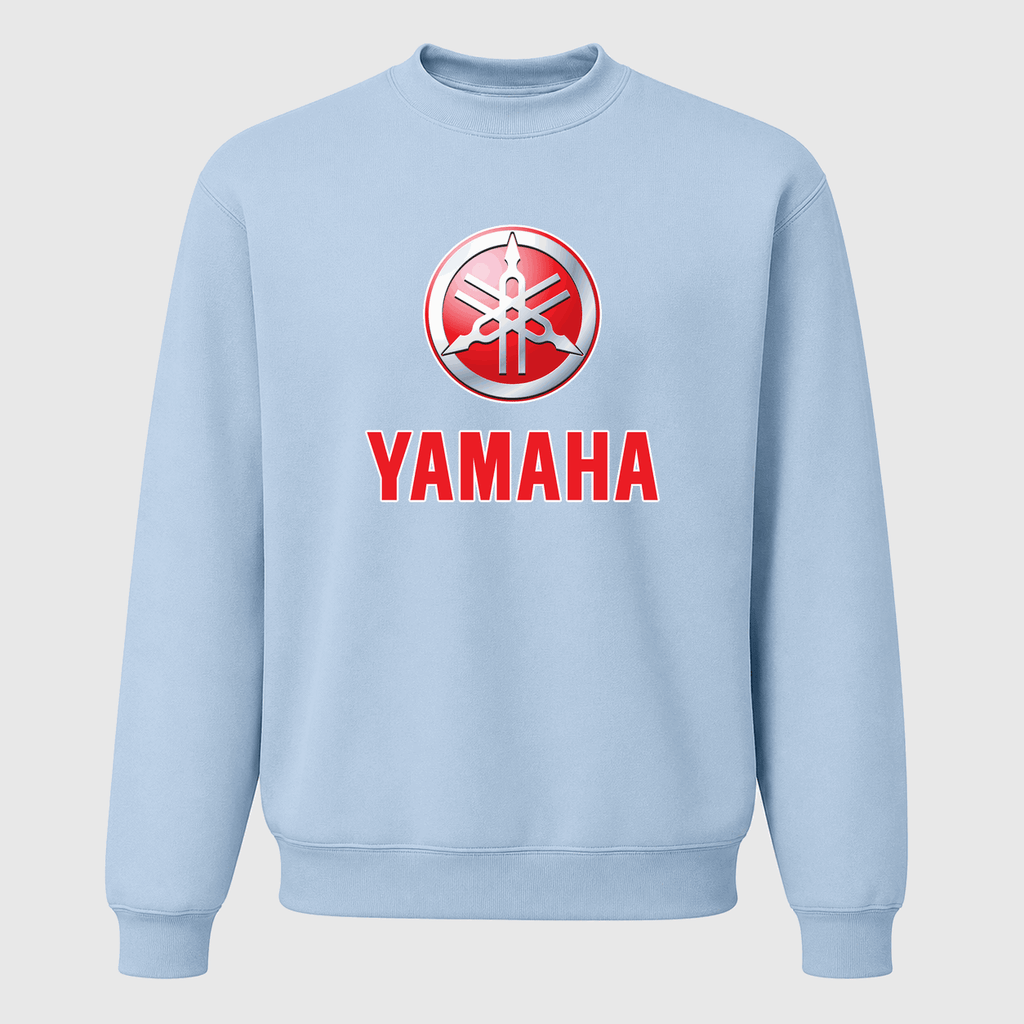 Men's Yamaha Crewneck Sweatshirt - Sky Blue