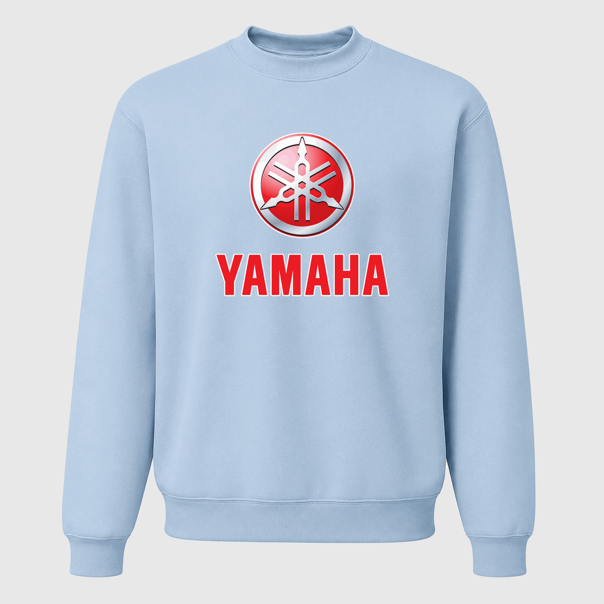 Men's Yamaha Crewneck Sweatshirt - Sky Blue