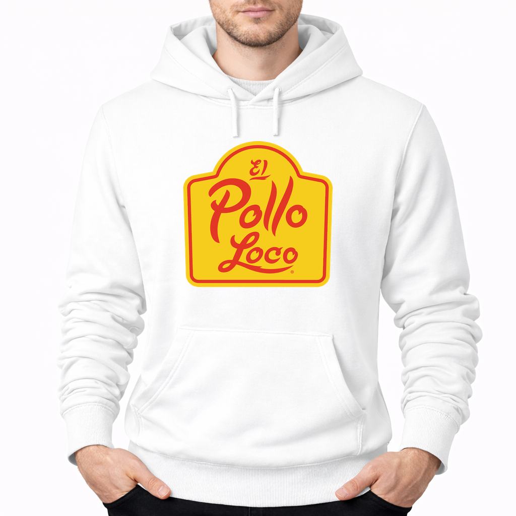 Men's El Pollo Loco Pullover Hoodie - White