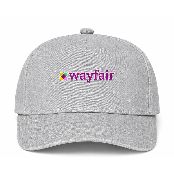 Wayfair Logo Gray Dad Baseball Cap Hat