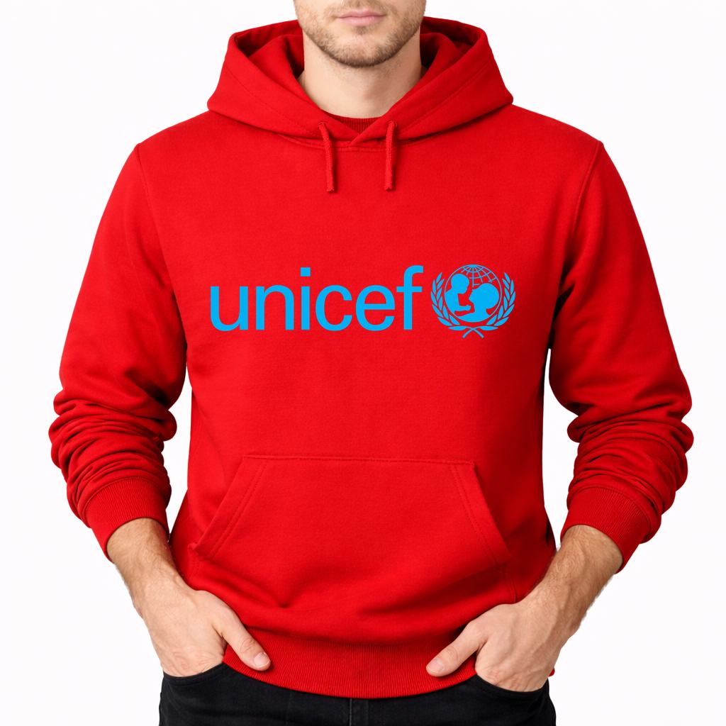 Men's UNICEF Pullover Hoodie - Red