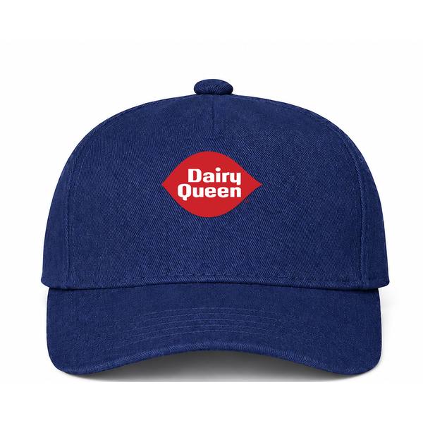 Dairy Queen Logo Navy Dad Baseball Cap Hat