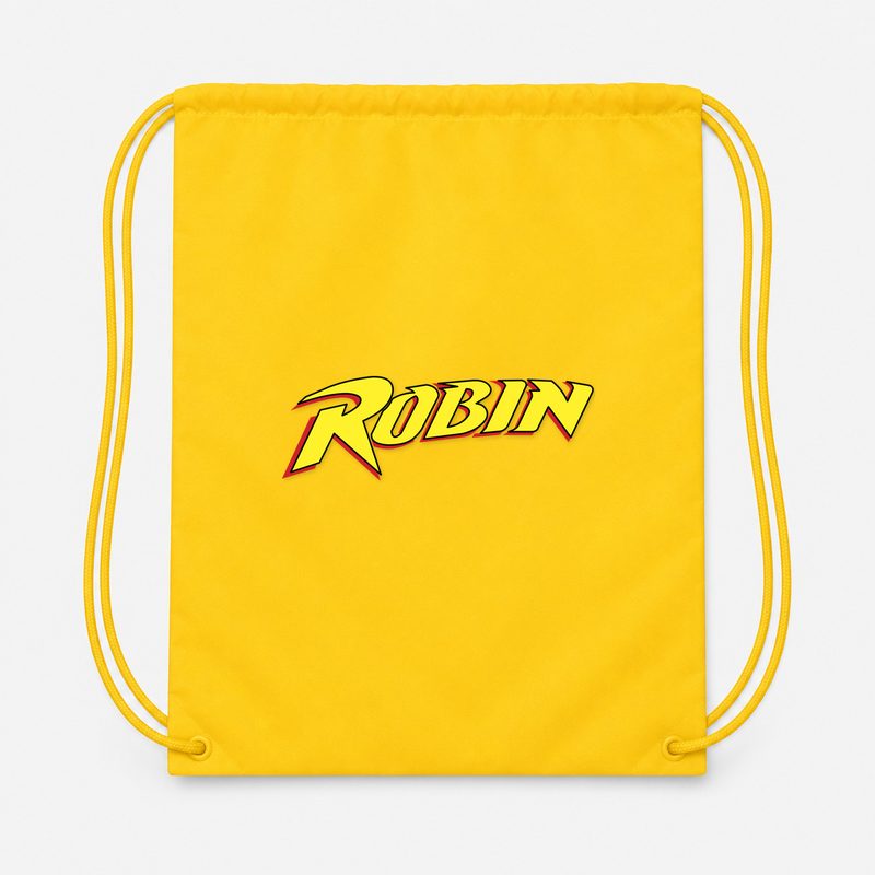 Robin Drawstring Bag - Yellow