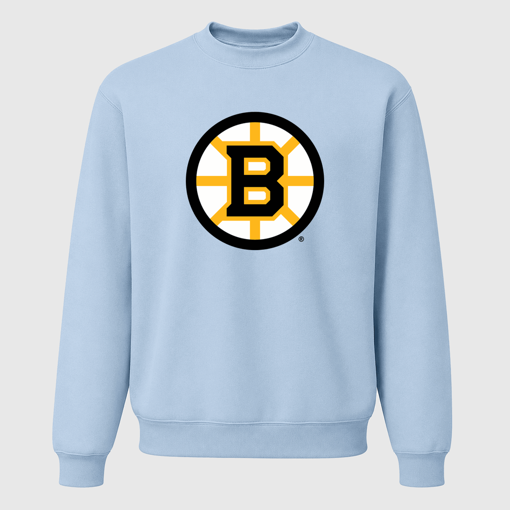 Men's Boston Bruins Crewneck Sweatshirt - Sky Blue