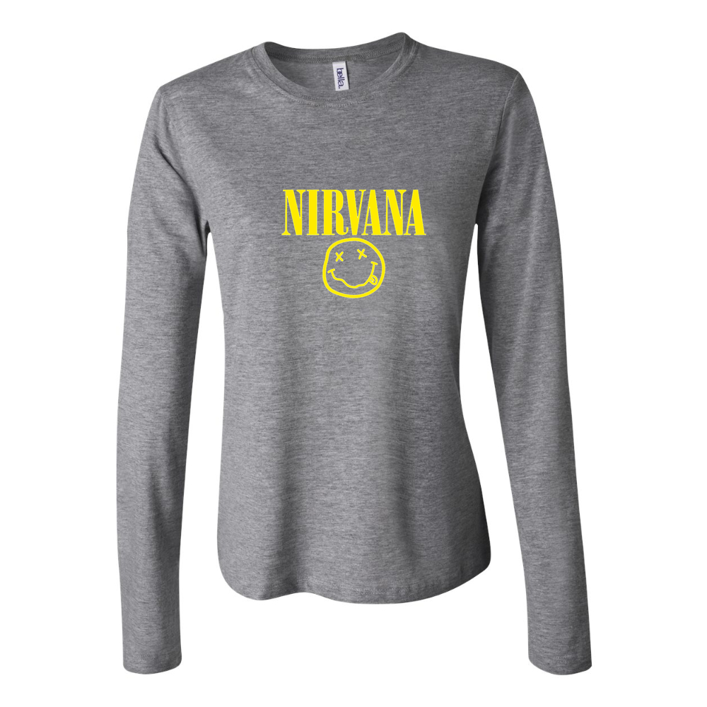 Women's Nirvana Long Sleeve T-Shirt - Gray