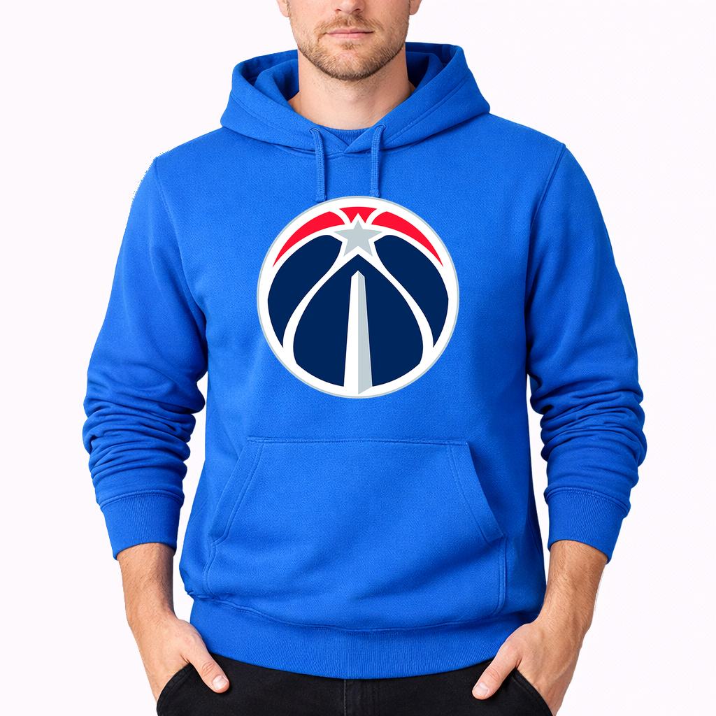 Men's Washington Wizards Pullover Hoodie - Azure