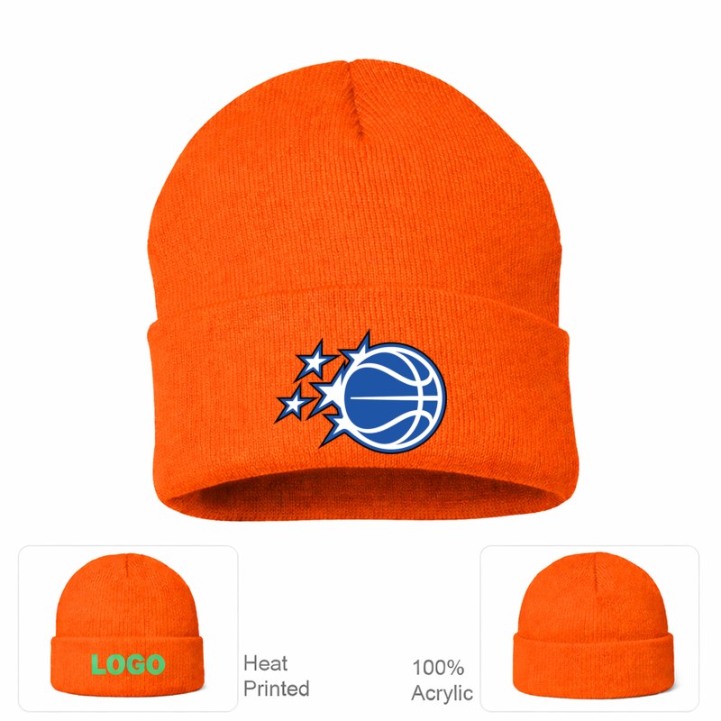 Orlando Magic Orange Beanie Hat