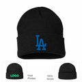 MLB Los Angeles Dodgers Beanie Hat - Black