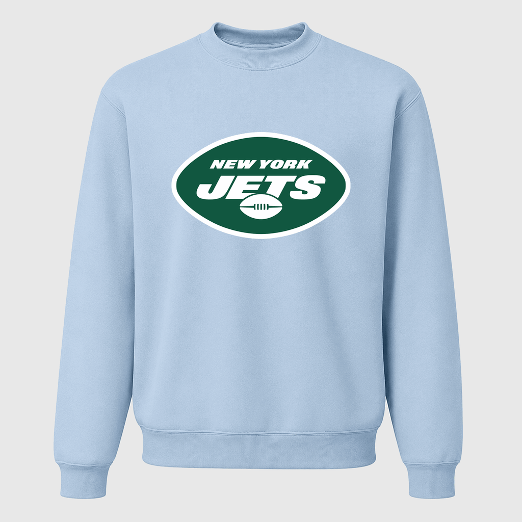 Men's New York Jets Crewneck Sweatshirt - Sky Blue