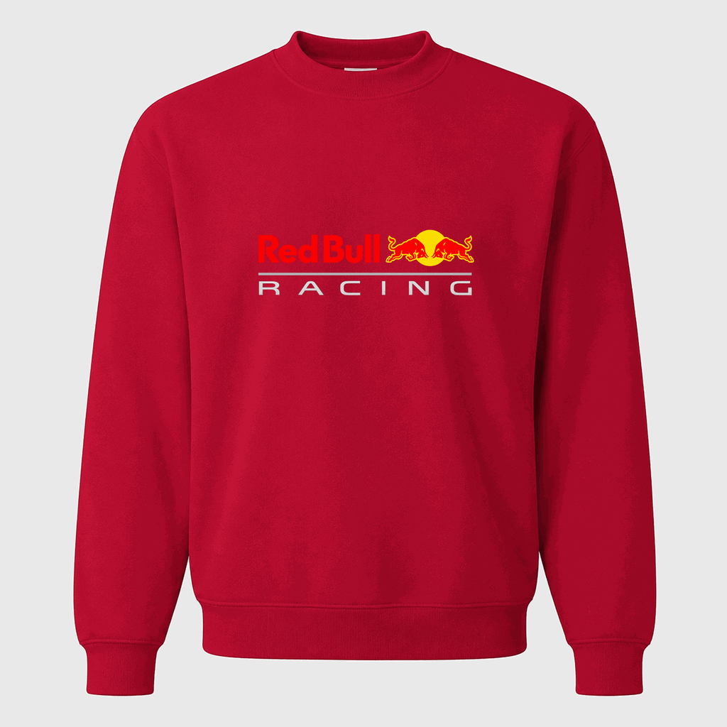 Men's Red Bull Racing Crewneck Sweatshirt - Red