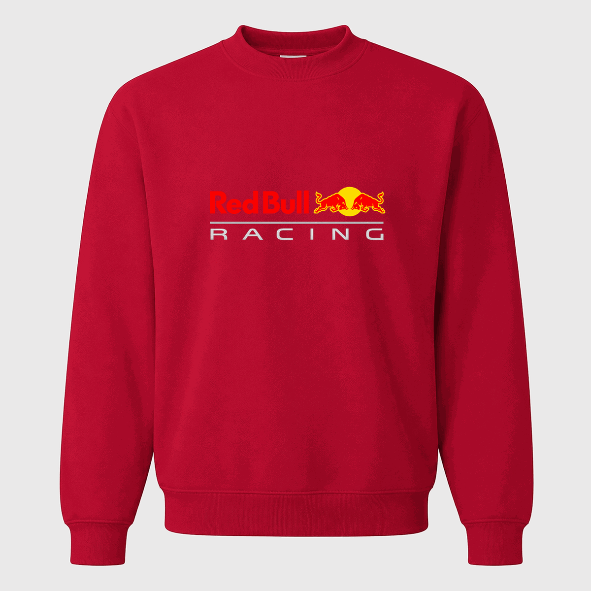 Men's Red Bull Racing Crewneck Sweatshirt - Red