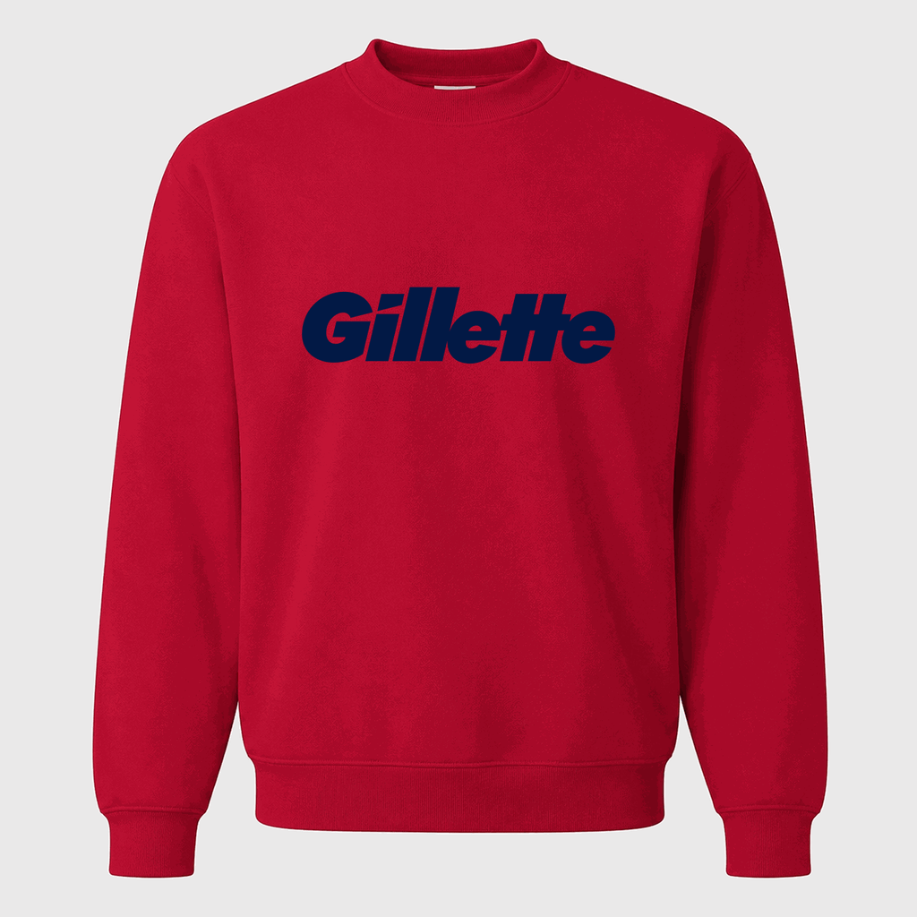 Men's Gillette Crewneck Sweatshirt - Red
