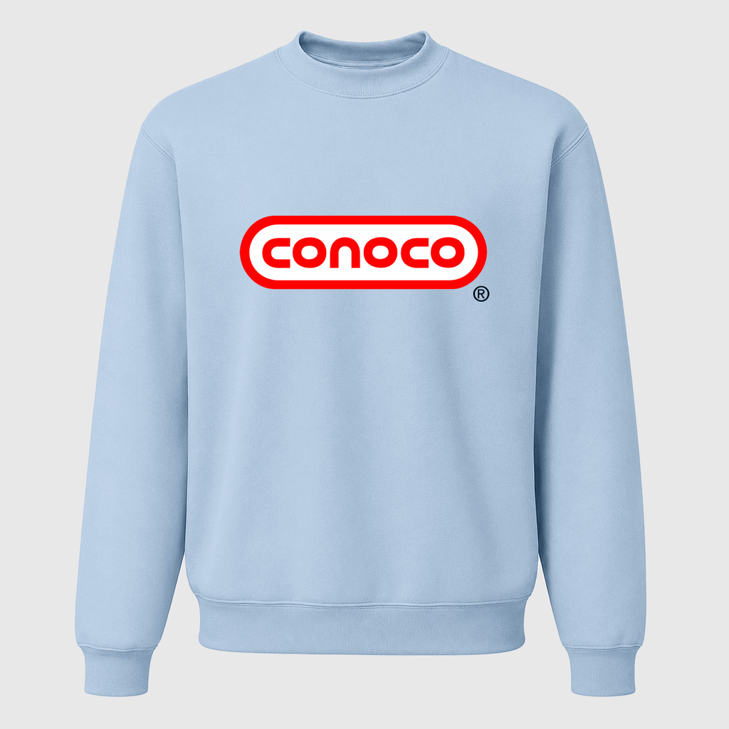 Men's Conoco Crewneck Sweatshirt - Sky Blue