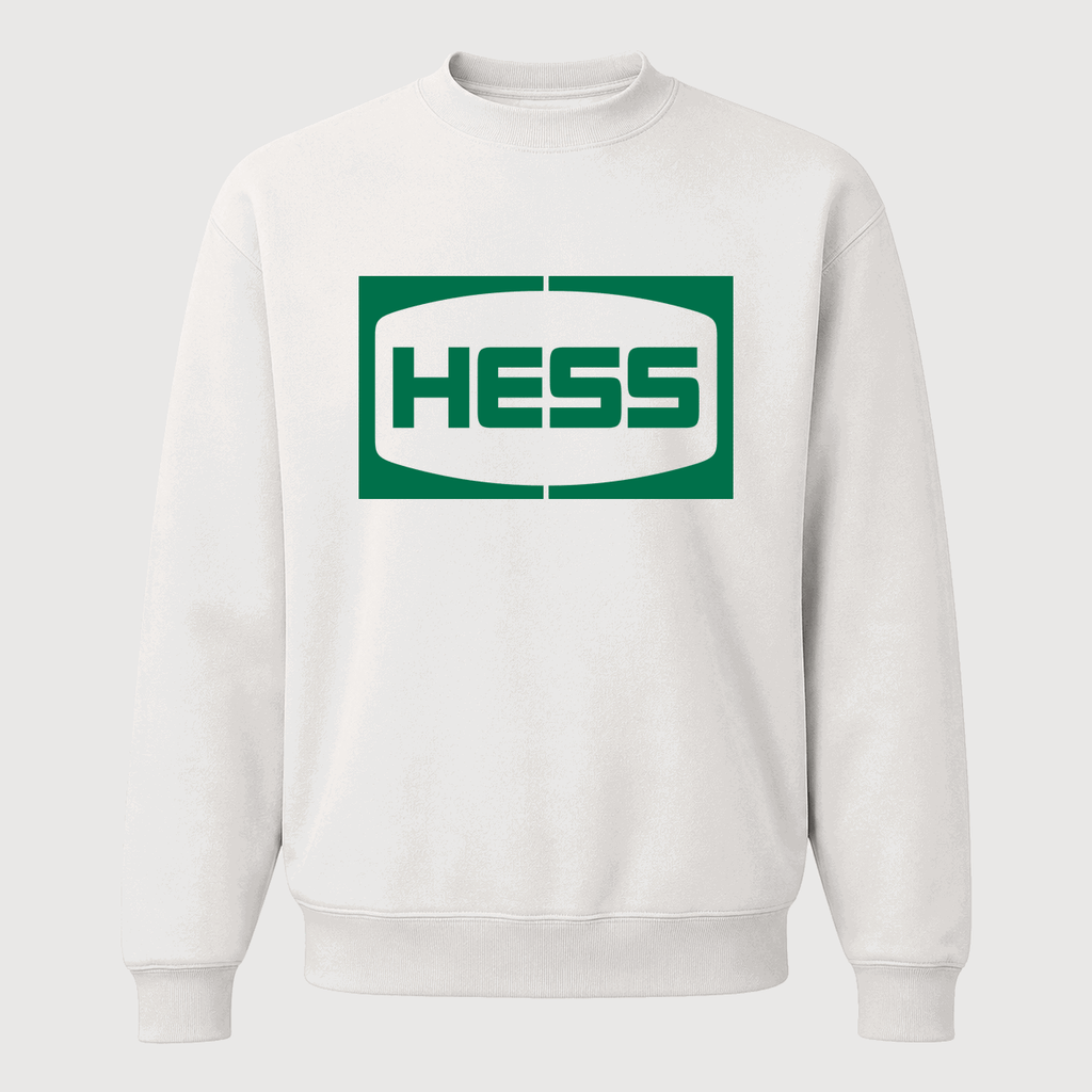 Men's Hess Crewneck Sweatshirt - White