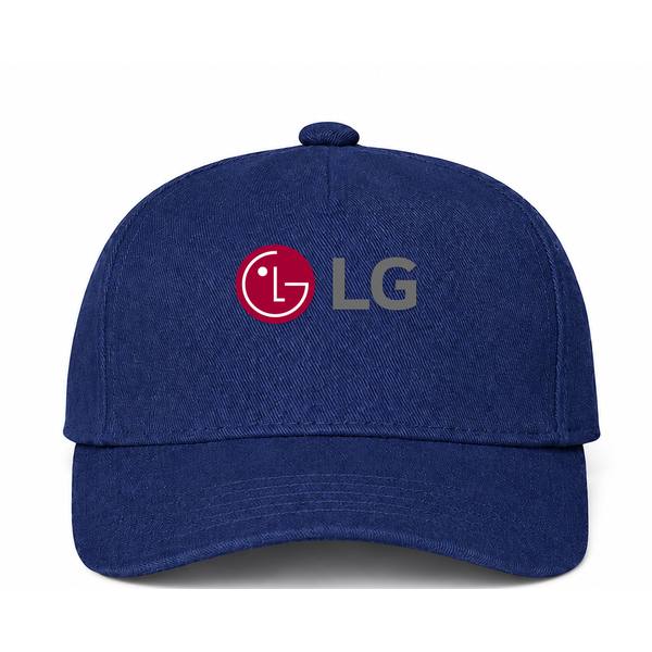 LG Logo Version 2 Navy Dad Baseball Cap Hat