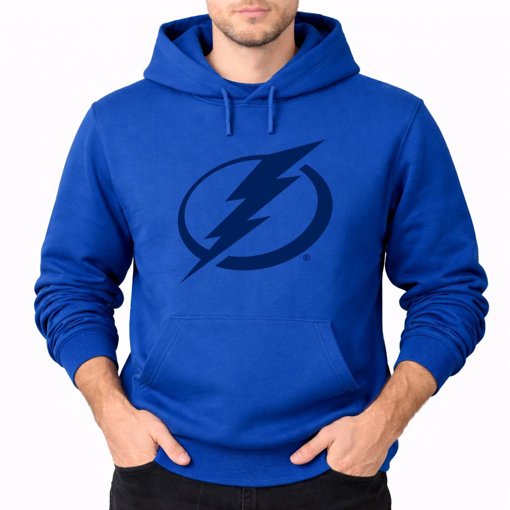 Men's Tampa Bay Lightning Pullover Hoodie - Blue