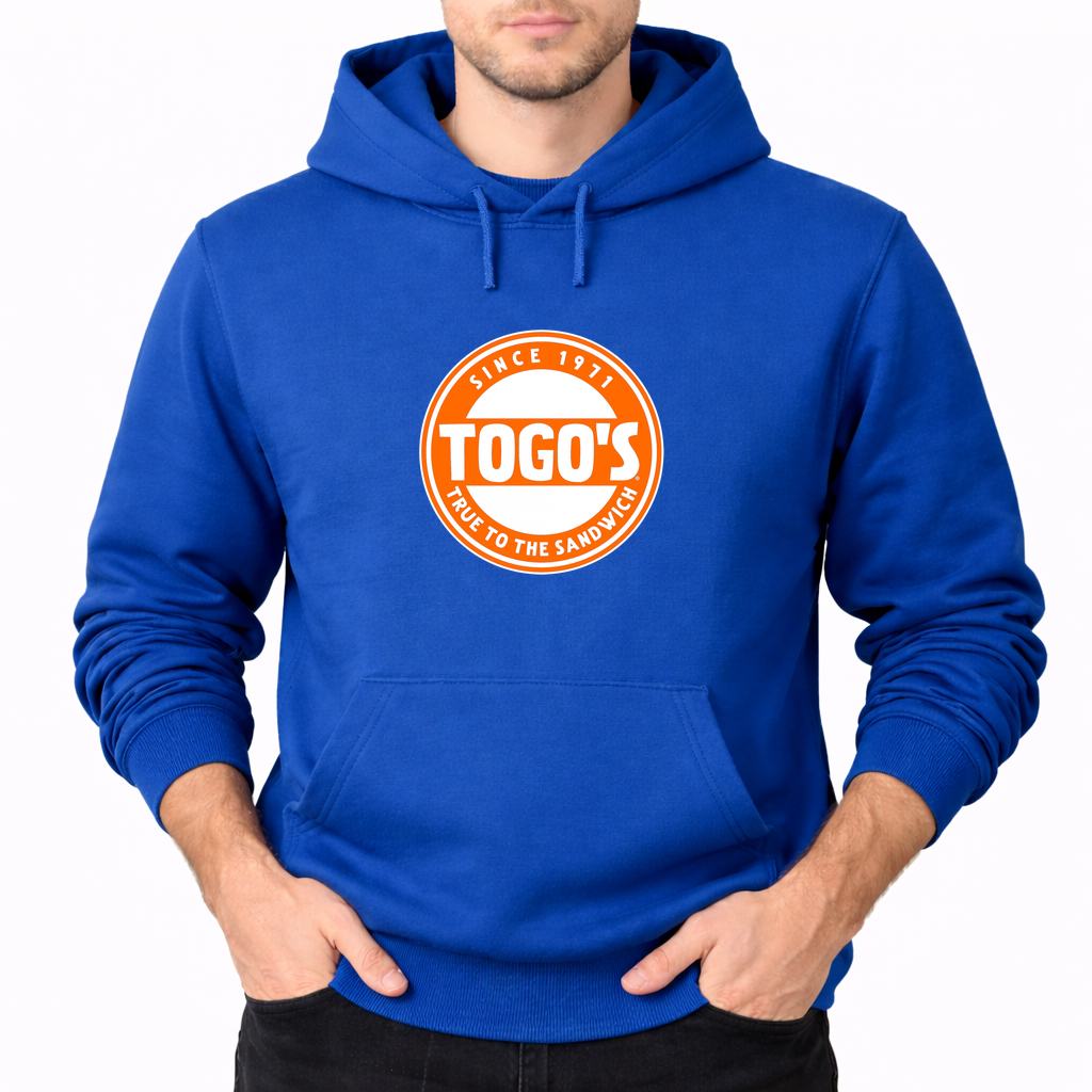 Men's Togo's Pullover Hoodie - Blue