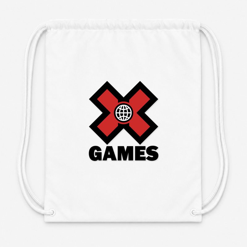 X Games Drawstring Bag - White