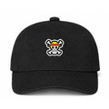 Straw Hat Luffy Cartoon Black Dad Baseball Cap Hat