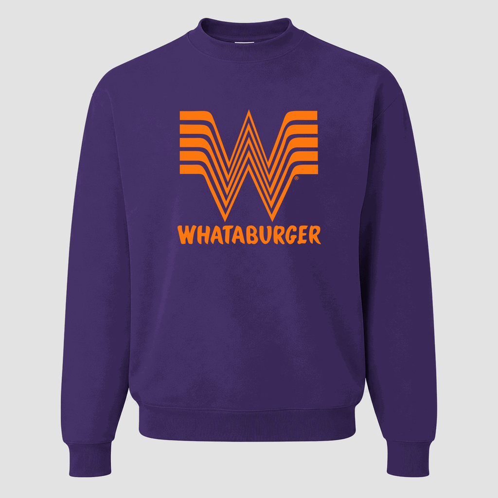 Men's Whataburger Crewneck Sweatshirt - Purple